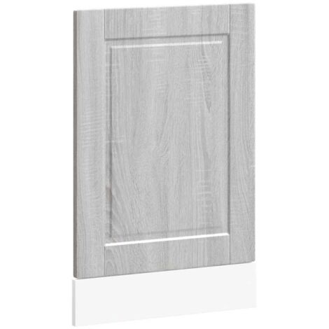 vidaXL Pannello Lavastoviglie Porto Grigio Sonoma 45x1,5x67 cm