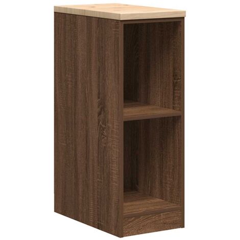 vidaXL Armadietto per Garage in Rovere Marrone 30x51x85 cm