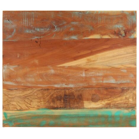 vidaXL Piano Tavolo Rettangolare 70x80 cm 25-27 mm Legno di Recupero