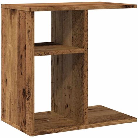 vidaXL Tavolino Legno Vecchio 50x30x50 cm in Legno Multistrato