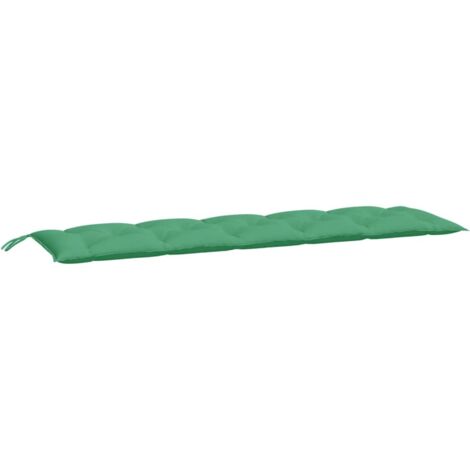 vidaXL Cuscino per Panca Verde 180x50x7 cm in Tessuto Oxford