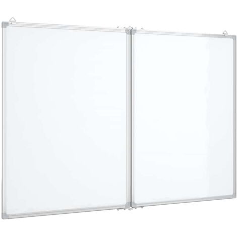 vidaXL Lavagna Magnetica Pieghevole 120x80x1,7 cm in Alluminio (1/5)