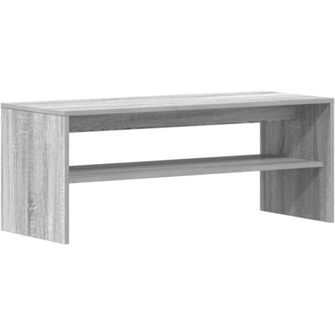 vidaXL Mobile Porta TV Grigio Sonoma 100x40x40 cm in Legno Multistrato