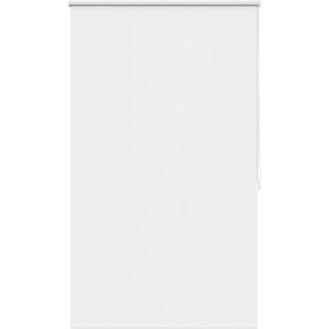 Tenda a rullo oscurante buio totale 100 x 175 cm bianca vidaXL
