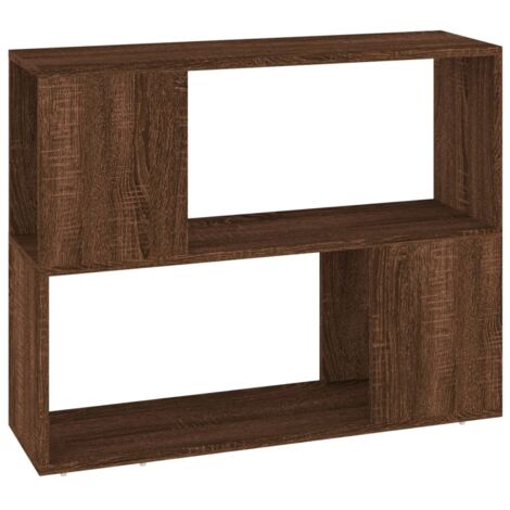 vidaXL Libreria/Divisorio Rovere Marrone 80x24x63 cm