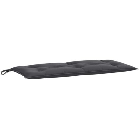 vidaXL Cuscino Panca Giardino Antracite Mélange 100x50x7cm Tessuto