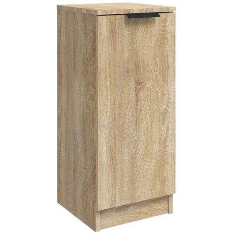 Credenza Rovere Sonoma 30x30x70 cm in Legno Multistrato vidaXL