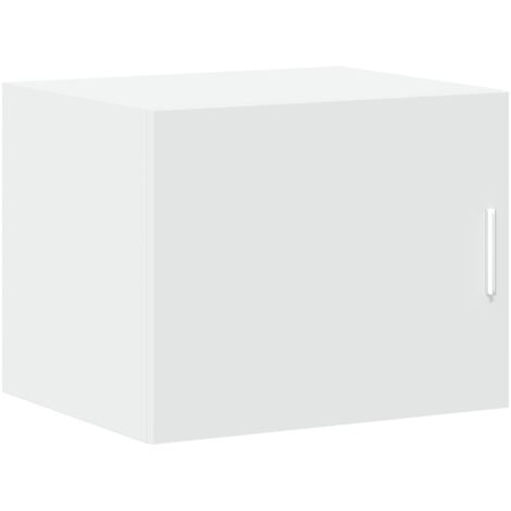 Mobile a Parete Bianco 50x42,5x40 cm in Legno Multistrato vidaXL