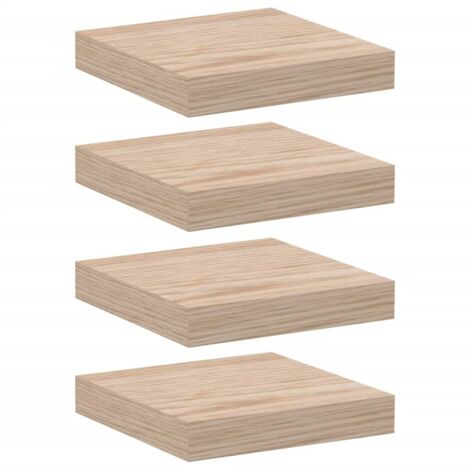 vidaXL Mensola Pensili 4 pz 23x23,5x4 cm in Truciolato