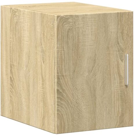 vidaXL Mobile a Parete Rovere Sonoma 30x42,5x40 cm Legno Multistrato