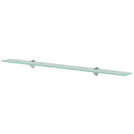 vidaXL Mensola Galleggiante in Vetro 100x20 cm 8 mm