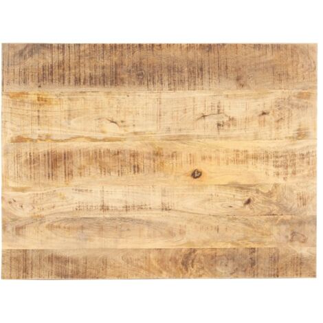 vidaXL Piano Tavolo in Legno Massello di Mango 15-16 mm 90x70 cm