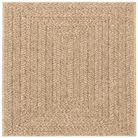 vidaXL Tappeto ZIZUR 200x200 cm Aspetto Iuta per Interni ed Esterni