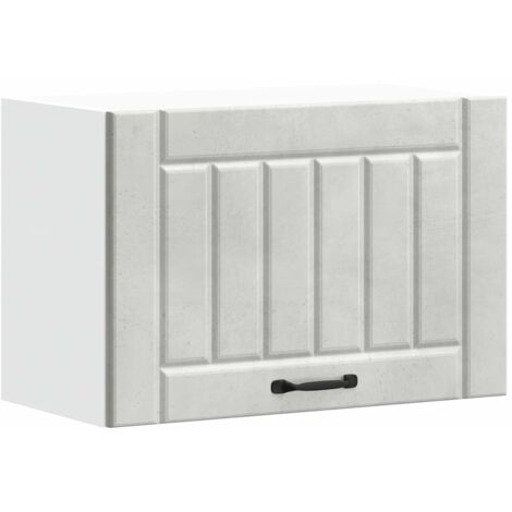 vidaXL Pensile da Cucina Lucca Grigio Cemento in Legno Multistrato