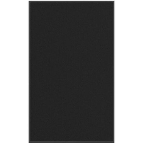 vidaXL Zerbino Nero 90x150 cm