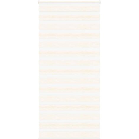 vidaXL Tenda a Rullo Zebra Larghezza Tessuto 110,9 cm Poliestere