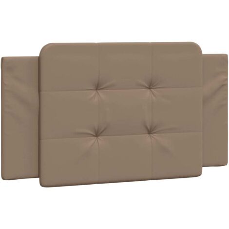 vidaXL Cuscino Testiera Zadar Cappuccino 100 cm in Similpelle