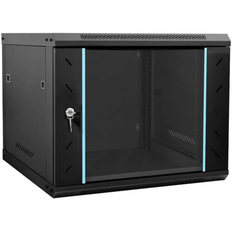 vidaXL Armadietto di rete Nero 60 x 60 x 50 cm Acciaio