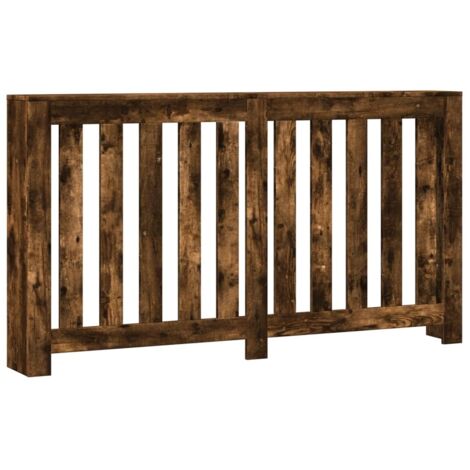 vidaXL Copertura Termosifone Rovere Fumo 149x20x82cm Legno Multistrato