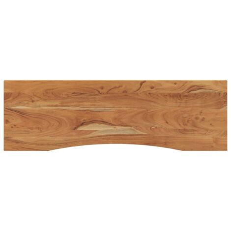 vidaXL Piano Scrivania 160x50x2,5cm Rettangolare Legno Massello Acacia