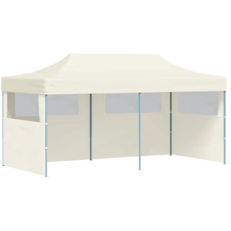 vidaXL Tenda per Feste Pop-Up Pieghevole Crema 3 x 6 m