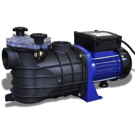 Pompa di filtrazione elettrica per piscina 500W Blu vidaXL