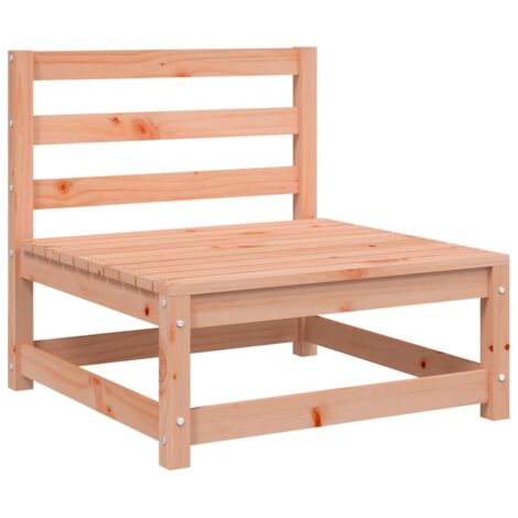 vidaXL Divano Giardino Senza Braccioli 70x70x67 cm Massello Douglas