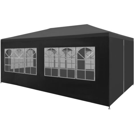 vidaXL Tenda per Feste 3x6 m Antracite