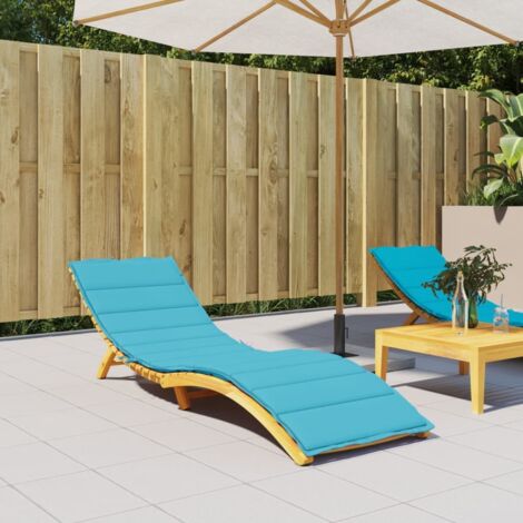 Furniture Limited - Cuscino per Lettino Turchese in Tessuto