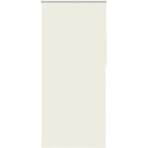 vidaXL Tenda a Rullo Oscurante 80 x 230 cm Bianco Avorio (1/5)