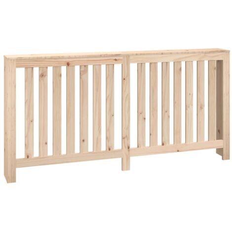 vidaXL Copertura Termosifone 169x19x84 cm in Legno Massello di Pino