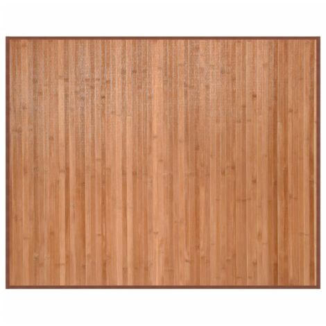 vidaXL Tappeto Rettangolare Natura 80x100 cm in Bambù
