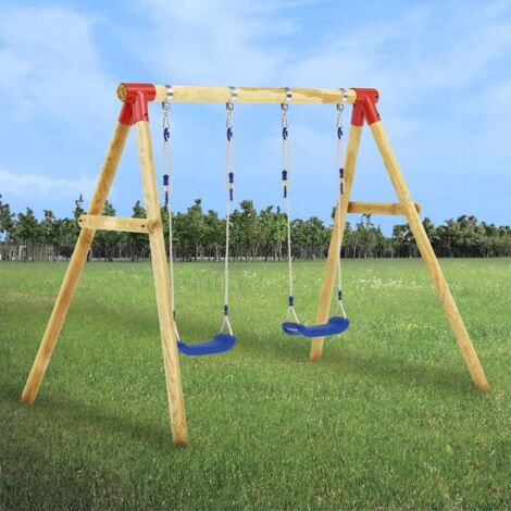 Set Altalena da Giardino 230x130x166 cm in Legno di Pino vidaXL 926053