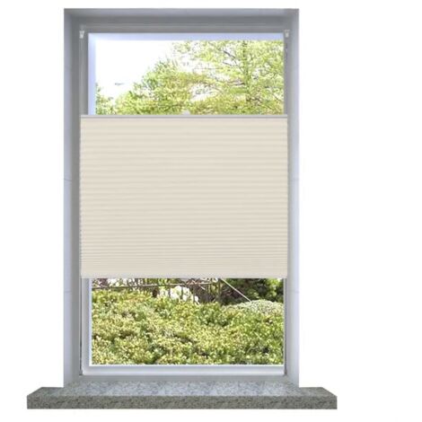 Tenda plissè 50x100cm Crema