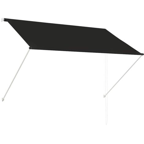 vidaXL Tenda da Sole Retrattile 200x150 cm Antracite