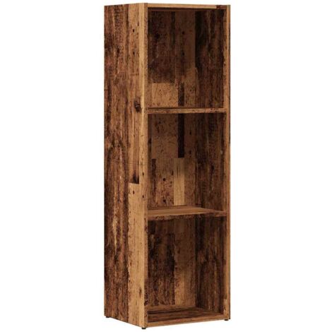 vidaXL Libreria in Legno Antico 36x30x114 cm in Legno Multistrato