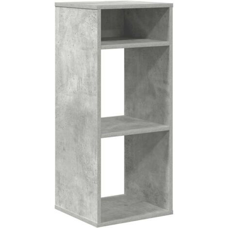 vidaXL Libreria Grigio Cemento 34x31x80 cm in Legno Multistrato (1/5)