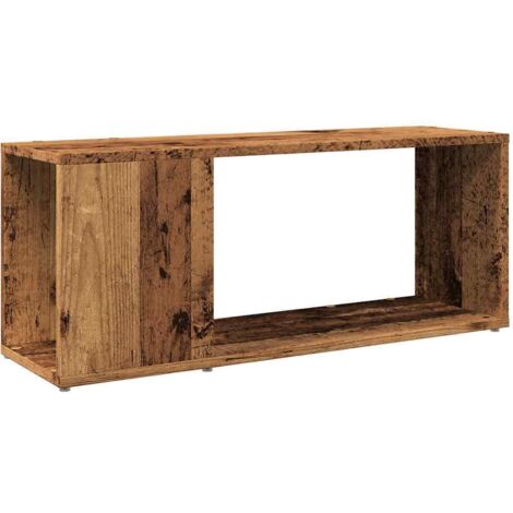 vidaXL Mobile Porta TV Legno Vecchio 80x24x32 cm in Legno Multistrato