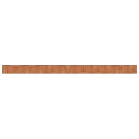 vidaXL Tappeto Rettangolare Marrone 60x1000 cm in Bambù