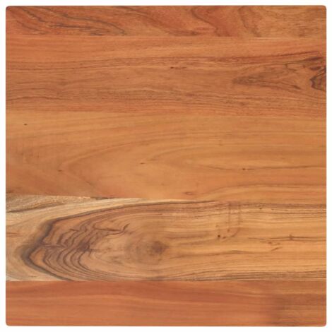 Piano per Tavolo 40x40x3,8 cm Quadrato Legno Massello di Acacia vidaXL