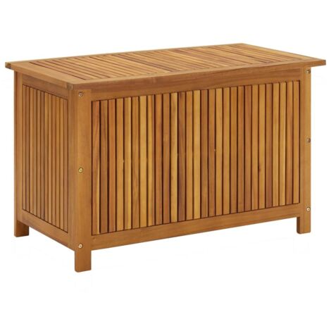 vidaXL Contenitore da Giardino 90x50x58 cm in Legno Massello di Acacia