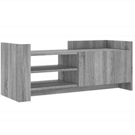 vidaXL Mobile TV Grigio Sonoma 100x35x40 cm in Legno Multistrato (1/5)