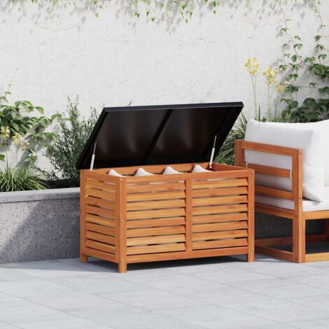 vidaXL Contenitore da Giardino 90x48x55 cm Legno Massello di Eucalipto