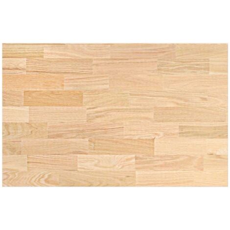 vidaXL Piano di Lavoro Cucina 100x63,5x2,7 cm Legno Massello Rovere