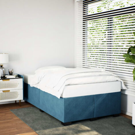 vidaXL Giroletto Blu 120x200 cm in Velluto (1/5)
