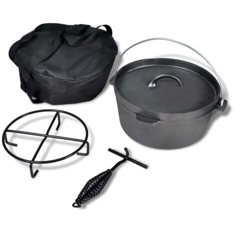 Forno olandese 4,2 L con accessori inclusi vidaXL