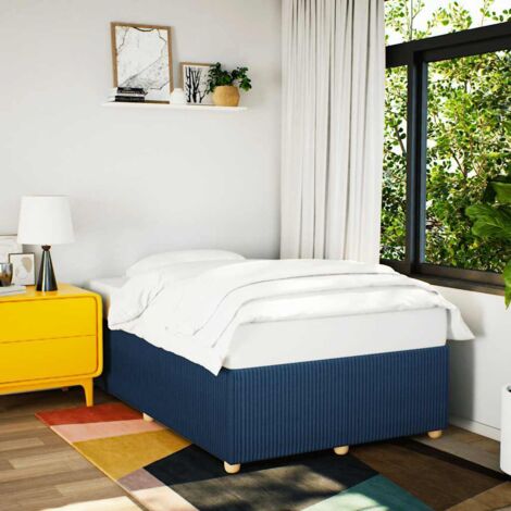 Giroletto senza Materasso Blu 120x200 cm in Tessuto vidaXL (1/5)