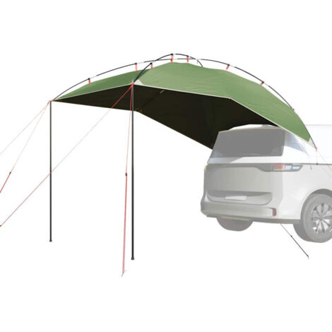 Tenda da Campeggio per Auto Verde Impermeabile vidaXL (1/5)