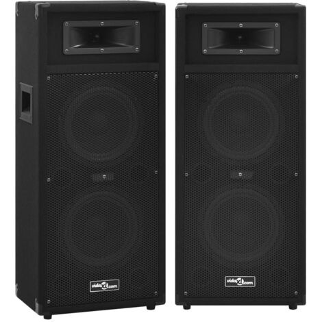 vidaXL Altoparlanti Professionali Passivi da Palco Hi-Fi 2 pz 1000 W