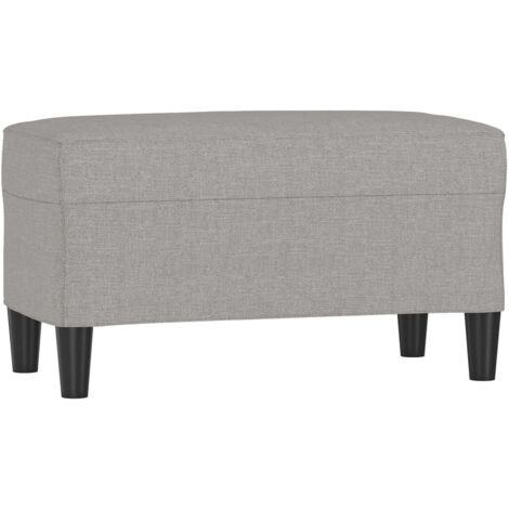 vidaXL Panca Grigio chiaro 70x35x41 cm in Tessuto